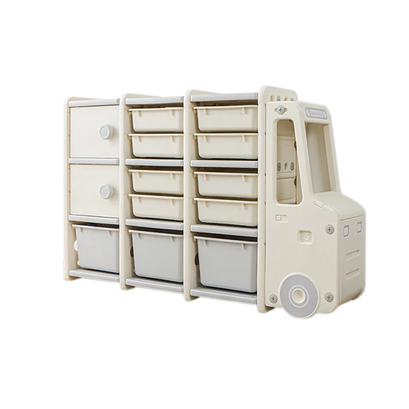 Detachable Baby Storage Cabinet Shelves/ Wholesale Simple Combination Kids Toy Storage Cabinet, Modern White/pink Land Type