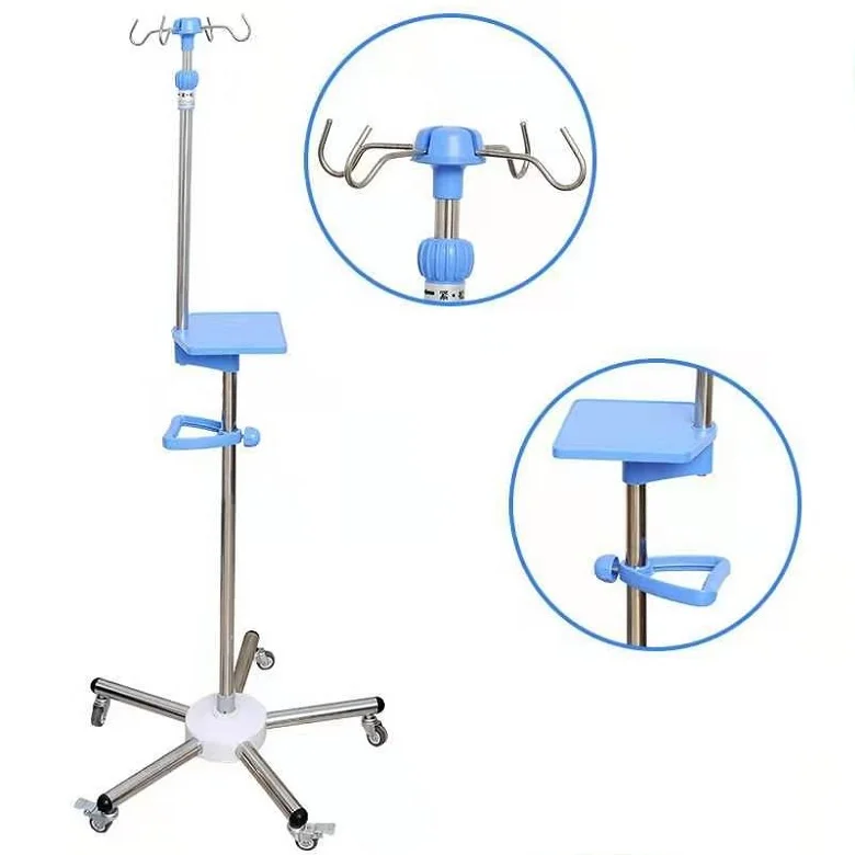 HOCHEY MEDICAL Mobile IV Pole Saline Stand Hospital for Sale