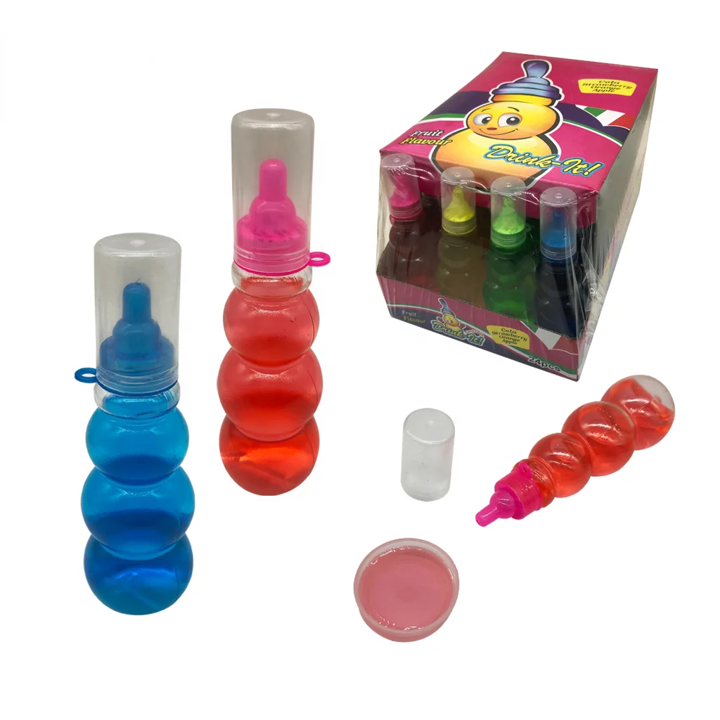 Nipple Calabash Bottle Fruit Flavor Liquid Candy