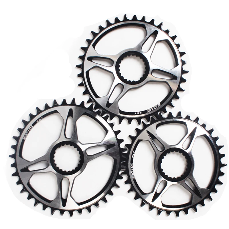 BUCKLOS 12 Speed Chain ring M6100 M7100 M8100 M9100 For Shimano Direct Mount Crankset 32T/34T/36T/38T T6 AL Bicycle Chain ring