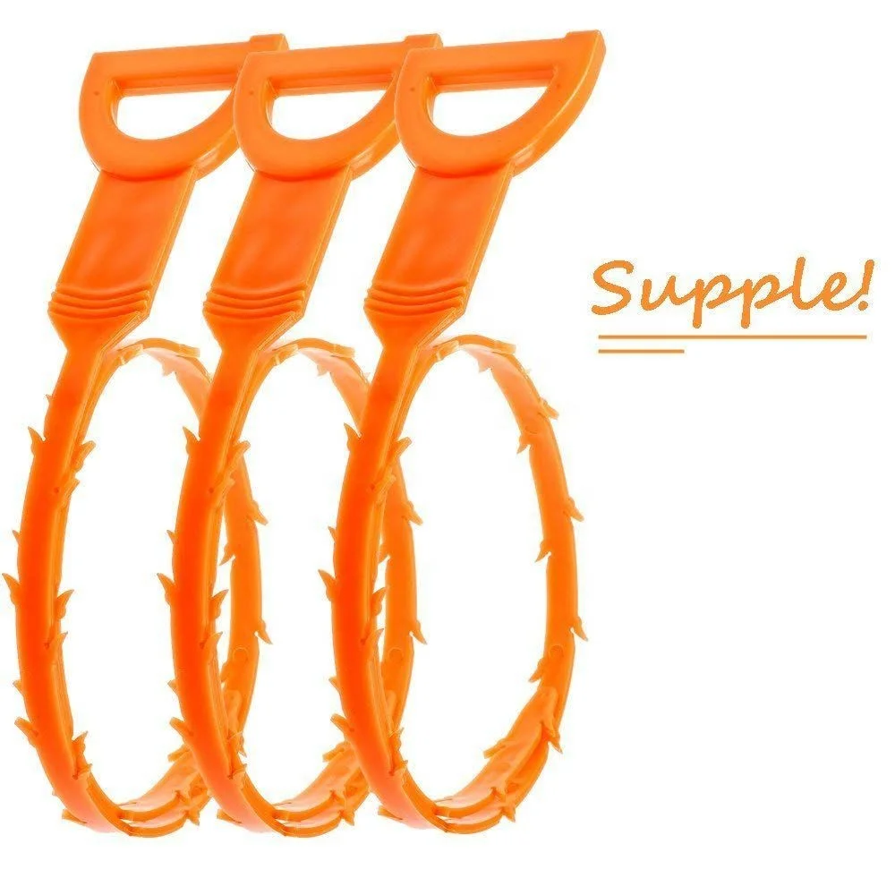 3 упаковки, 20 дюймов, дренажный Змеиный инструмент для удаления засора