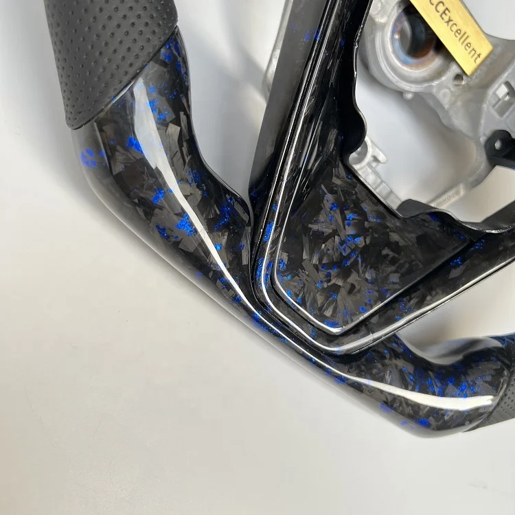 Factory price high quality compatible with Toyota Corolla Rav4 Camry 2018-2021 Real Carbon Fiber Steering Wheel