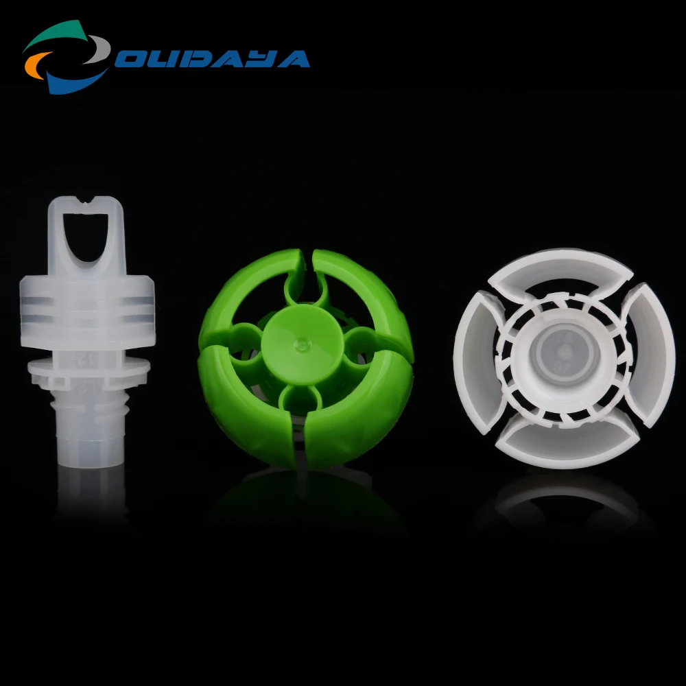 Food Packaging Flexible Plastic baby big spout nozzle lid for Fruit Shaped Juice pouch