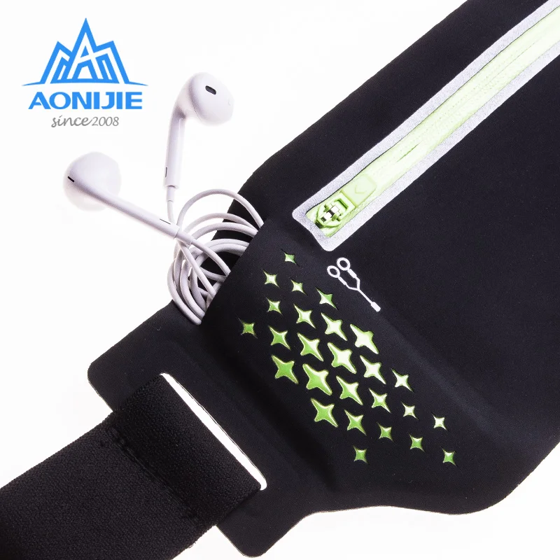 Ремень для бега AONIJIE W938 на заказ от производителя поясная сумка забавная Ультралегкая фитнеса держатель мобильного телефона 6 9 дюйма