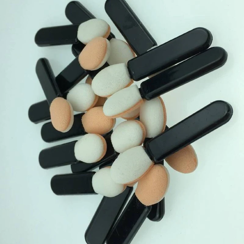 Wholesale Eyeshadow Sponge Disposable Eye Shadow Sponge Stick Double Heads Eyeshadow Sponge Eye Beauty Makeup Tools