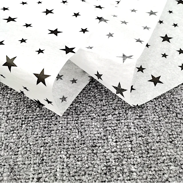 Ready To Ship Star Printing Decorative Gift Garment Shoes Wrapping Tissue Paper