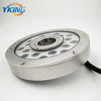 Водопад для бассейна фонтаны новый дизайн 316L 27 Вт IP68 DC24V RGB ip68 светодиодные фонари водяной