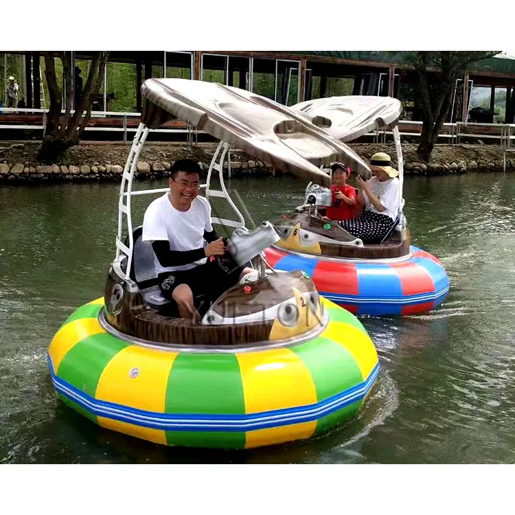 China Supplier Electric Bumper Boat Inflatable Water Bumper Car For Sale