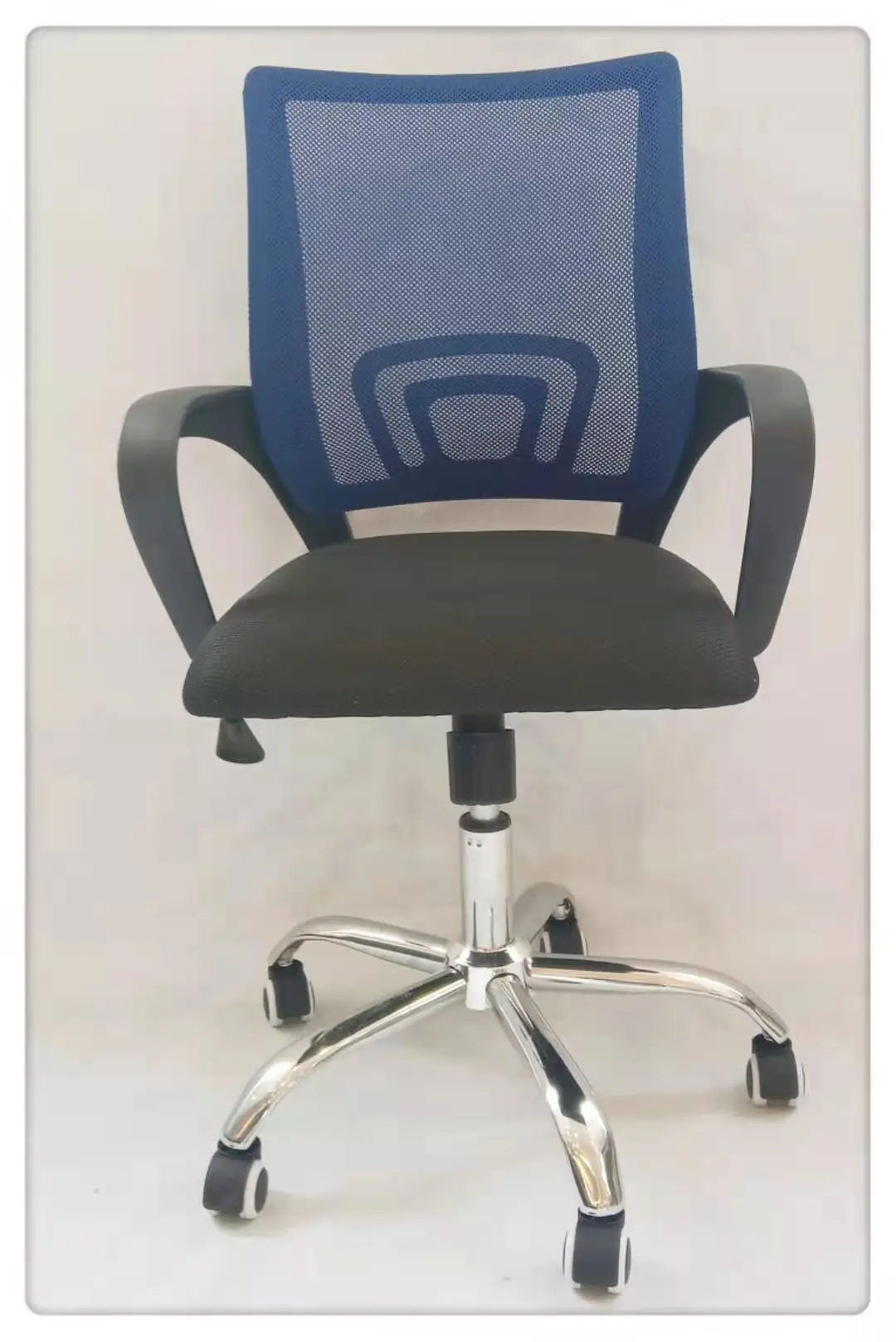 aluminum office armless office chair table and chairs cross legged office  with wheels