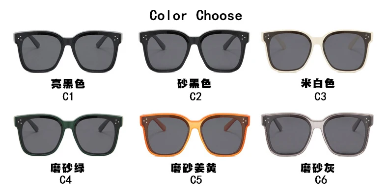 New Style Wholesale Myopia Use Oversized Men Women Sun Glasses Trendy Polarized Sunglasses