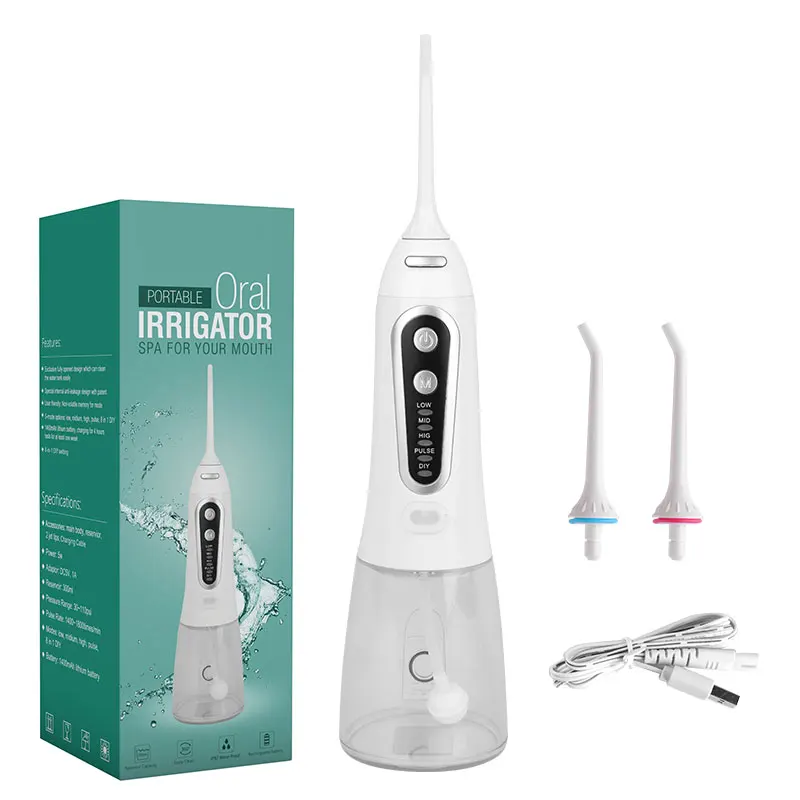 cordless oral irrigator ipx7 waterproof for