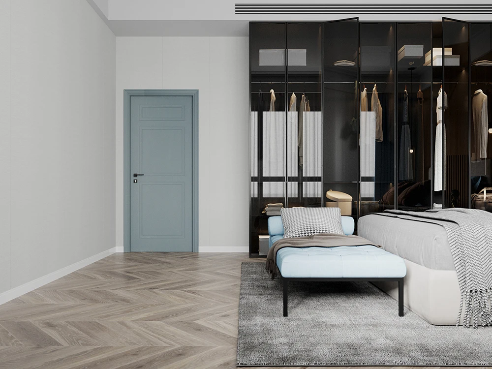 
True Quality Excellent Craftsmanship Wooden Design Classic Modern Interior Wpc Desing Door 