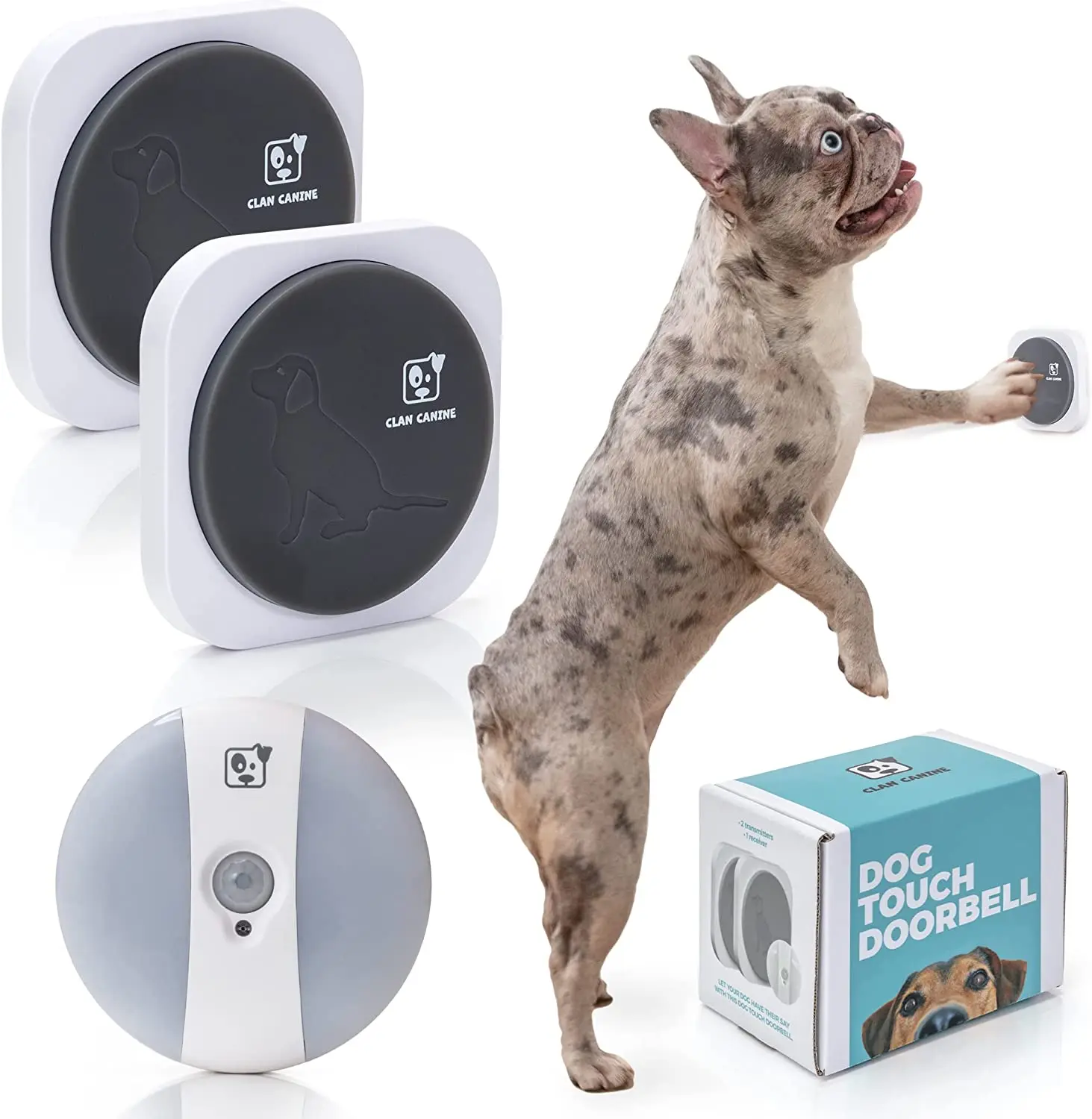 Dog DoorBell for Door Potty Training - Puppy DoorBells for Dogs to Ring with Nose Or Paw to Go Outside