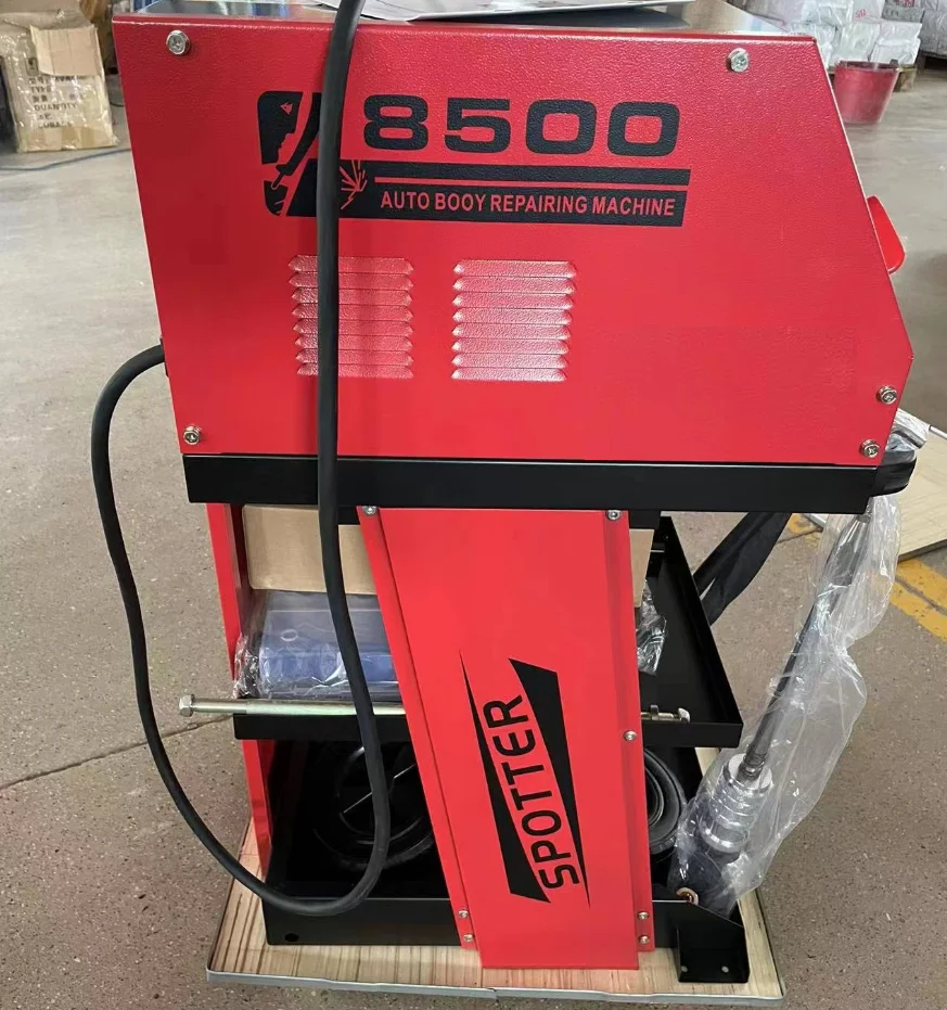 Auto paintless dent repair, spot welder machine with dent puller