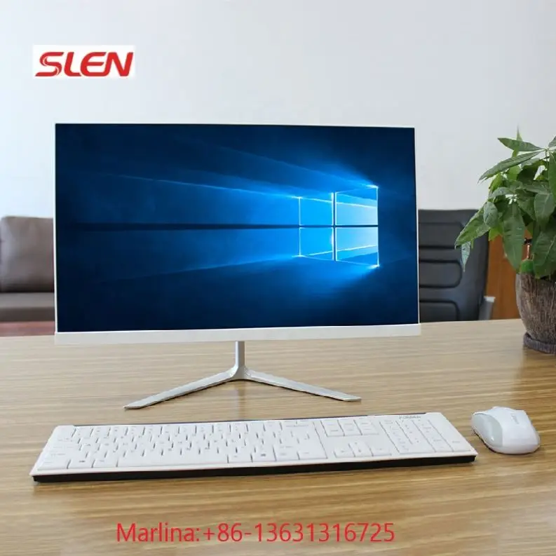 Новый заводской Настольный ПК 19 дюймов для офиса и школы двухъядерный i3 4 Гб 500 ГБ настольный ПК все в одном