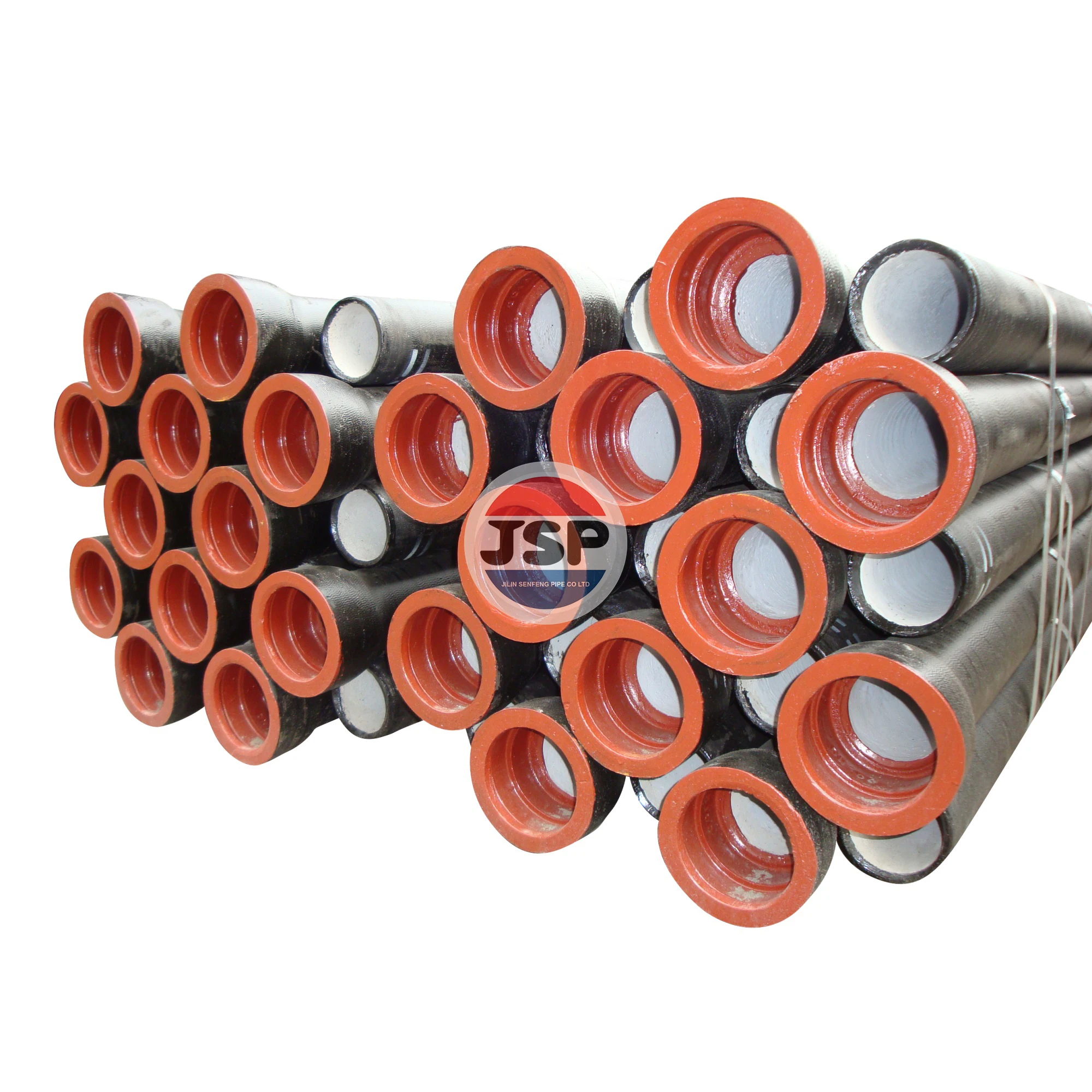 JSP Factory Hot Sale ISO2531 EN598 DN80-DN2600 One Leading Manufacturers Of K9, C40, C30, C25 Ductile Iron Pipe