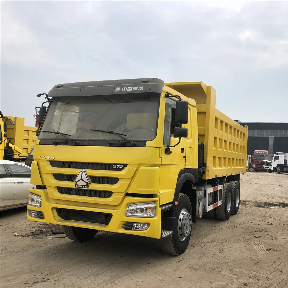  Б/у самосвал sinotruck howo для продажи 6x4 10 wheeler 375 hp mining