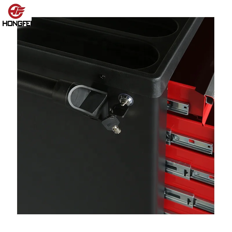 Tool Chest Storage 6 drawers Roller Cabinet With Hand Tools Sets