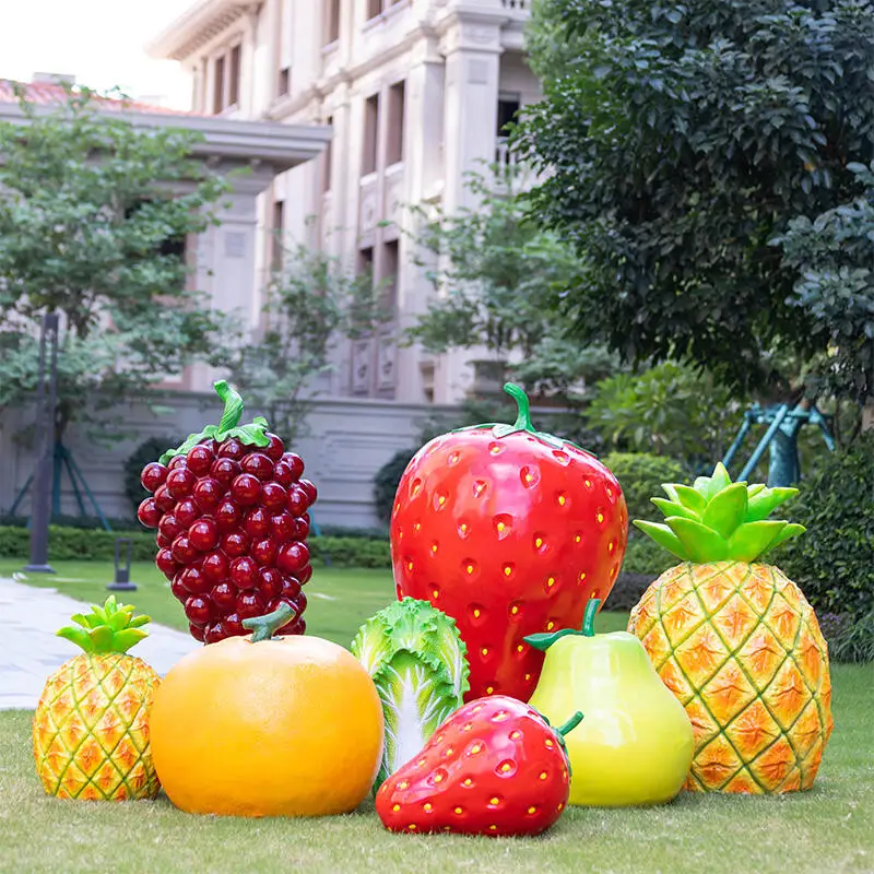 Outdoor Fiberglass Statues Factory Direct Sale Statue Customization Park Decoration Combination