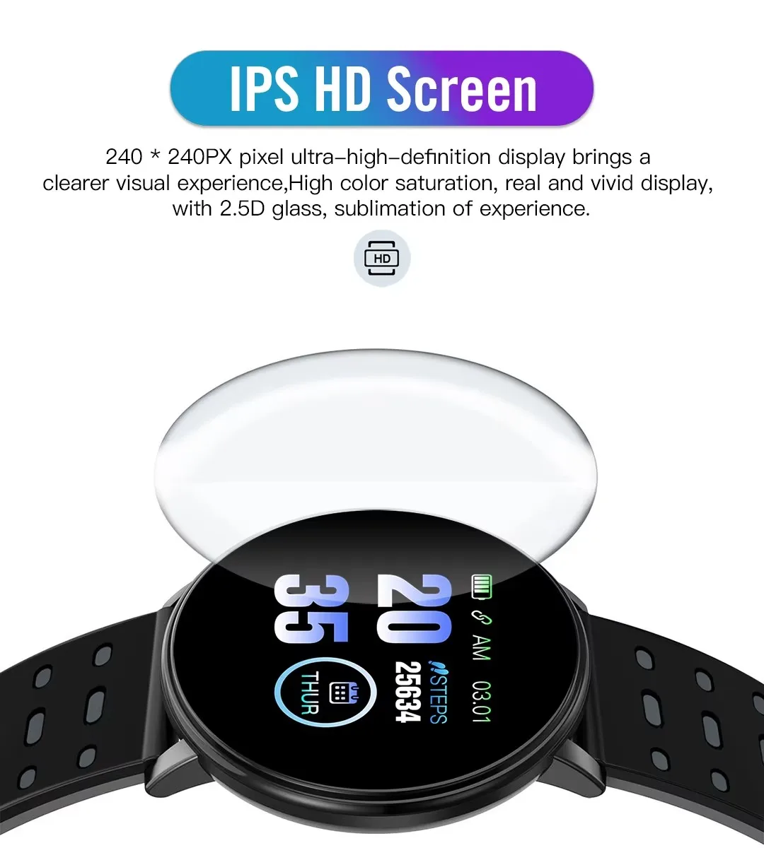 below 1 dollar products cheap price product Sports Smart Watch 119 Plus Water Resistant Band Sleep Tracker Step