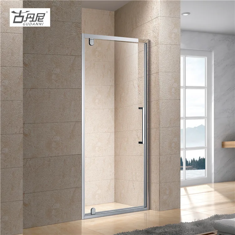Bathroom shower cabin prefab tempered glass sliding shower room