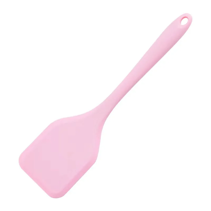 Silicone Cooking Utensils Kitchen Utensil Set Tools Turner Tongs Spatula Spoon Silicone Spatula Set With Rose Gold Handle
