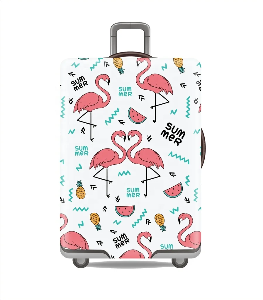 Suitcase Cover 18-32 Luggage Cover Protector with Custom logo or Pattern for Spinner Wheels Suitcase
