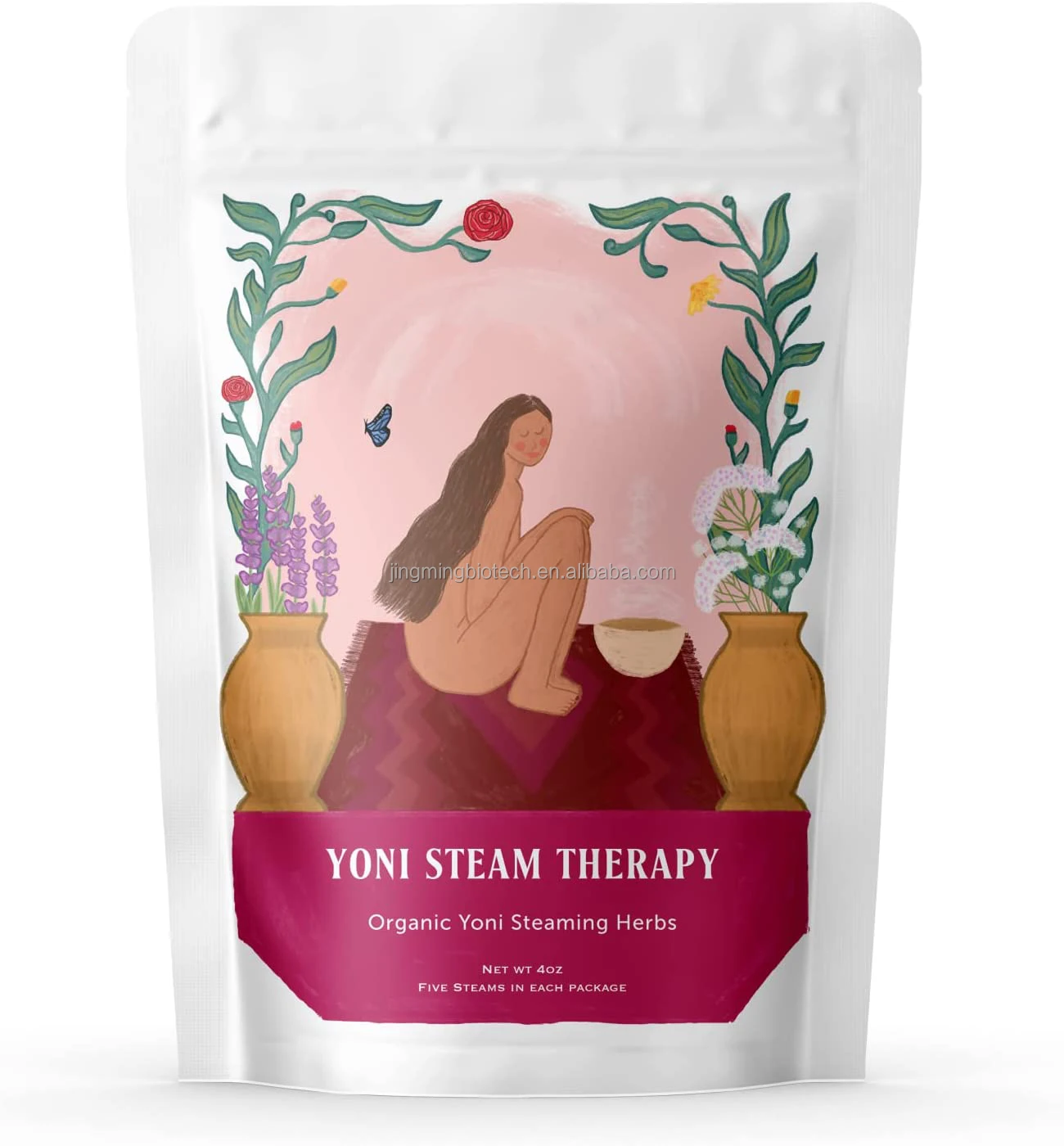 Оптовая продажа, частная марка, китайские травы Yoni, Паровая Вагина для плодородия, чистая и ванна, влагалище для здоровья