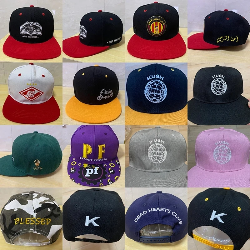 JX Fashion custom Baseball Cap after Explosion Sealed All Wrapped Duck Cap Fitted Style Hip Hop Hat Flat Brim