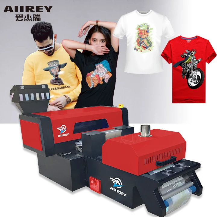 Wholesale Price New A3 30cm XP600 T-Shirt heat transfer dtf printer with roller heater