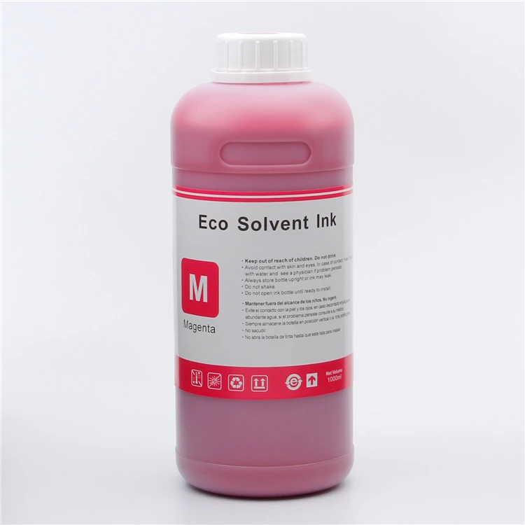 3 Yrs 3Yrs Outdoor No Fade Ecosolvent Eco Solvent Ink For Allwin For Yinghe For Flora With Dx5 Dx11 Dx 11 Head
