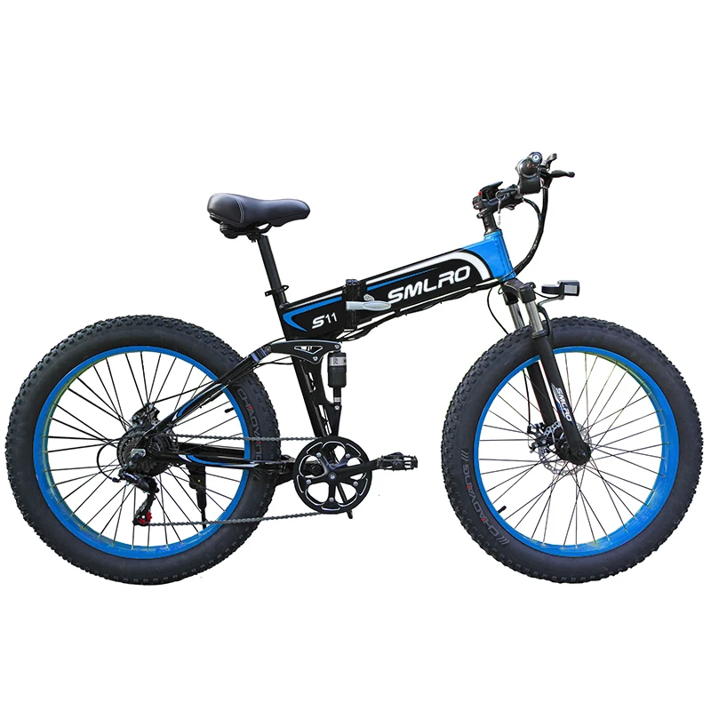 26inch Folded Ebike Hidden battery 48v  500w Motor Mountian electric bicycle IP54