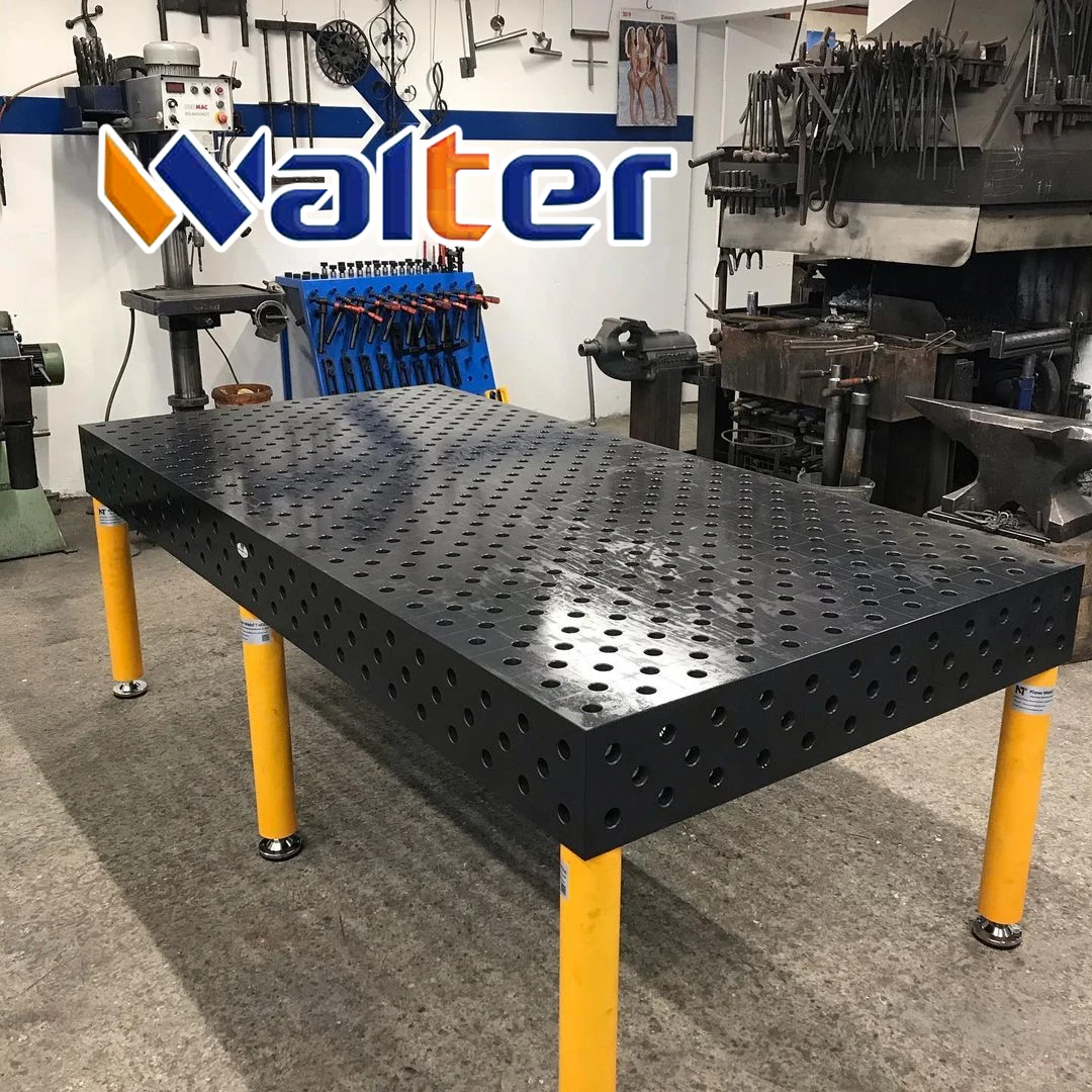 Cheap Metal Welding Table with Casters Bench Platform Robot Welding Welder Flexible