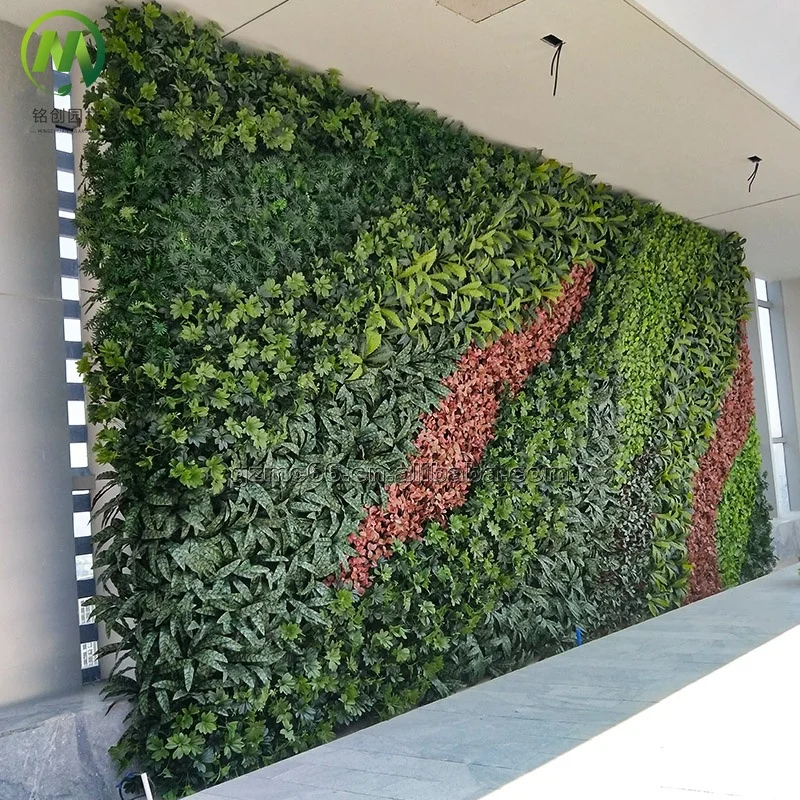 Customized artificial grass wall for Home Decoration New Design vertical garden wall for Outdoor vertical garden green wall