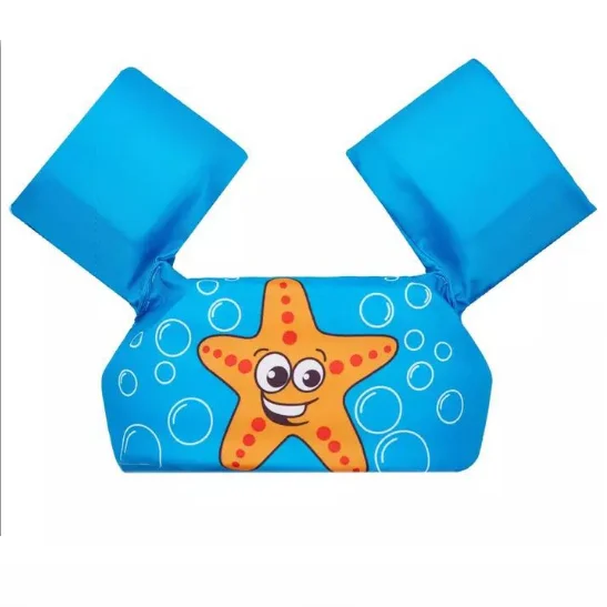 Спасательный жилет для девочек, детская плавательная куртка с водными крыльями, детское плавательное приспособление для детей ясельного возраста/пляжа, игры как джемпер