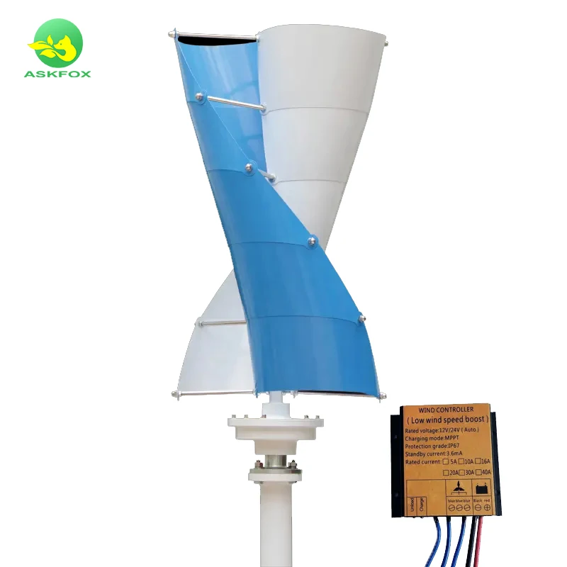 1KW   2KW 3KW 5KW 10KW  Vertical Wind Turbine 3 Phase 12V 24V 48V 96V Vertical Axis Wind Turbine Generators