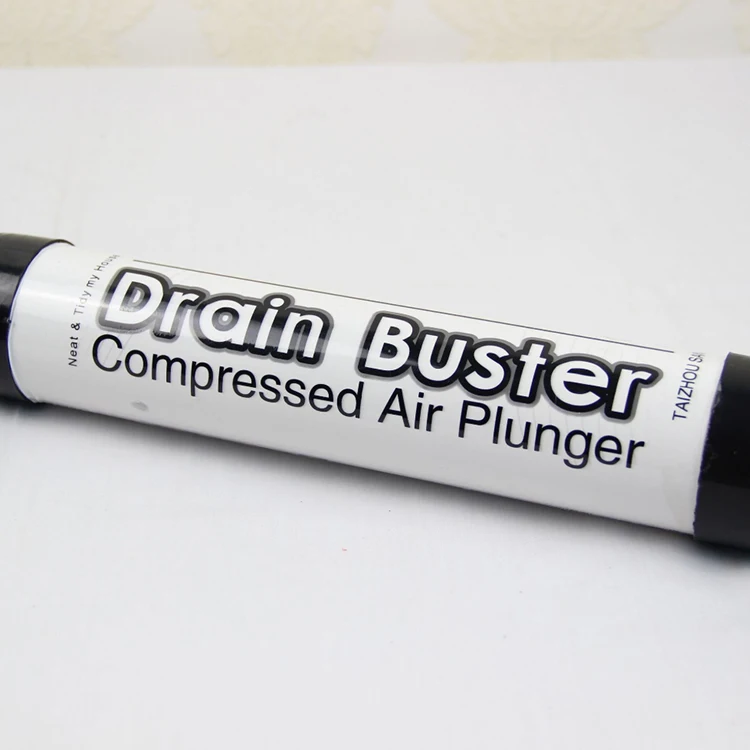 Sewer Cleaning Tool Sink Drain Compressed Air Plunger Buster Clog Sucking Cleaner Vacuum High Pressure Toilet Dredge Tools