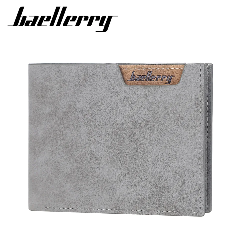 High Quality custom logo Slim best wallet for man Classic Business leather men money bag wallet for credit cards