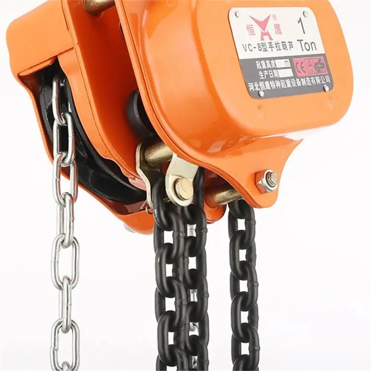 The Most Popular low noise manual hoist Chain Pulley Block for sale