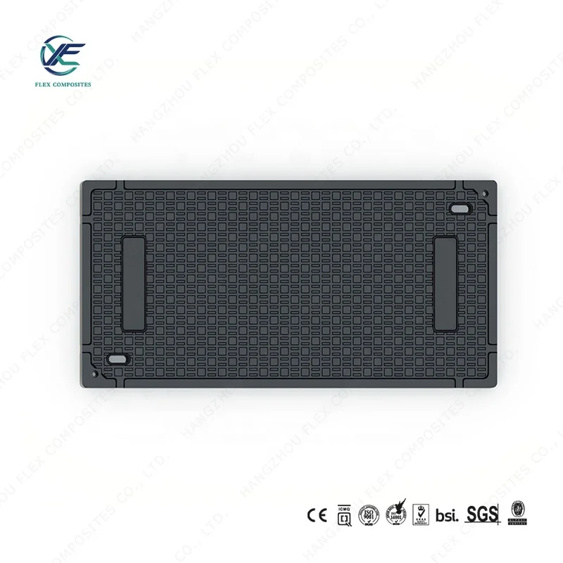 OEM крышка траншеи пластиковая крышка люка для плитки с замком из нержавеющей стали