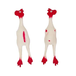Hot selling Latex dog toy chicken Eco Friendly Squeaky Rubber Latex pet toys for dogs chew play