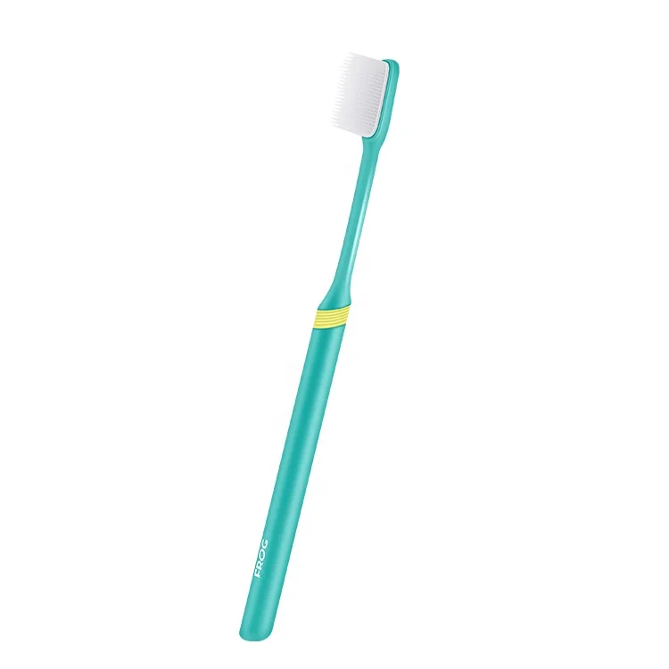 FROG 2021 New Updated Version Micro Fiber Bristle toothbrush nano Ultra Fine Super Soft Nano Toothbrush