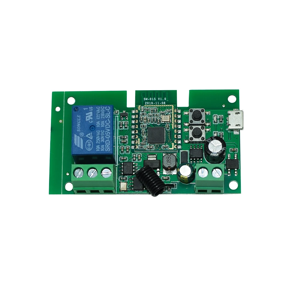  12V 24V Tuya Ewelink Alexa Новое поступление Zigbee 10A Wi-Fi one gang модуль