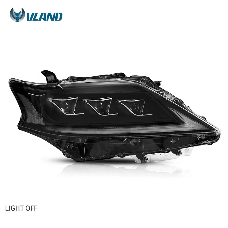Vland Manufacturer Factory Ful LED Start up Animation Blue to White Headlights 2012-2014 For Lexus RX 270 300 350 Car Front Lamp