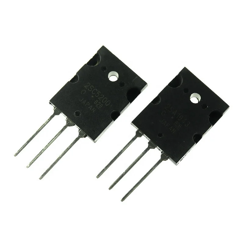 Bipolar Transistors - BJT NPN PNP 230V 15A 2SC5200 2SA1943