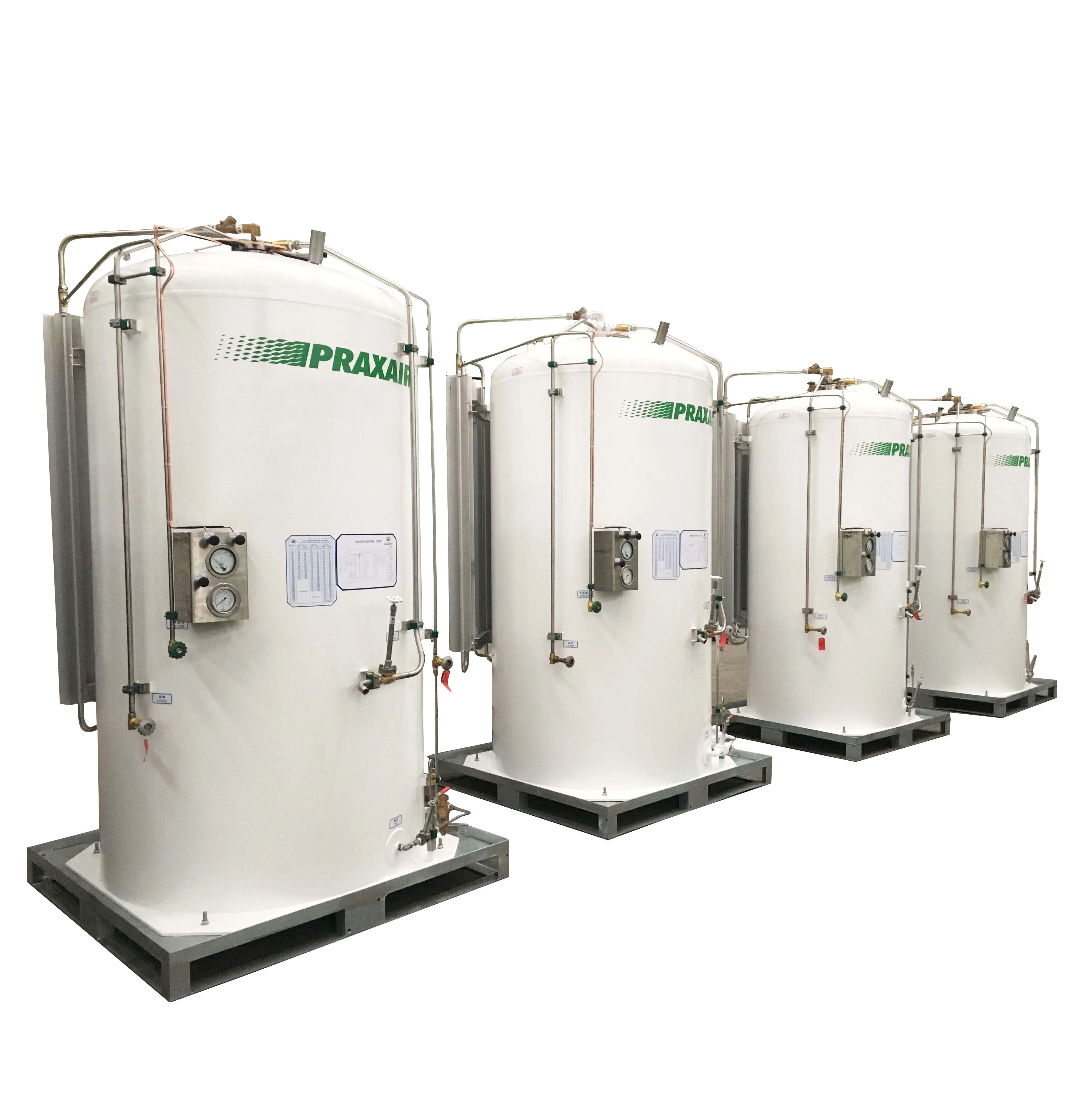 5M3 Vertical Cryogenic Liquid Oxygen Micro Bulk Storage Tank