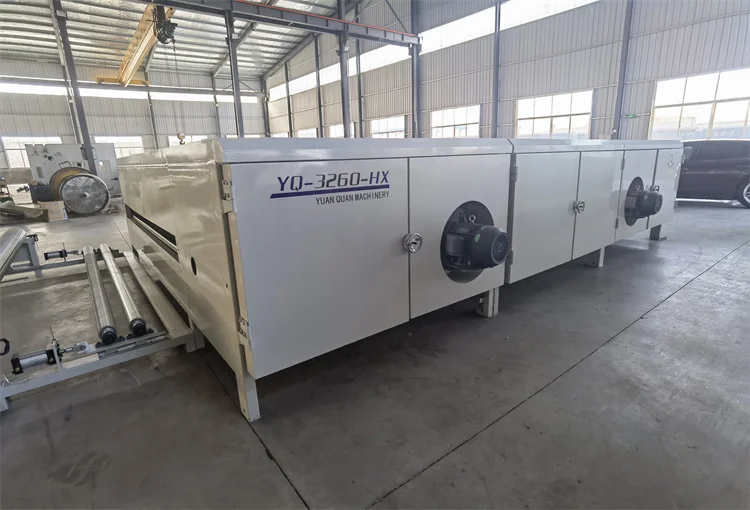 Non woven oven equipment with single conveyor for  Soft Wadding