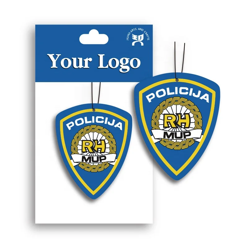 Customized Design Hanging Air Freshener With Multiple fragrances Clean the air inside the car