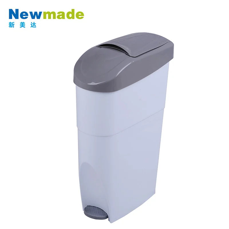 Modern 18L  foot pedal plastic trash can lady women female sanitary trash bin