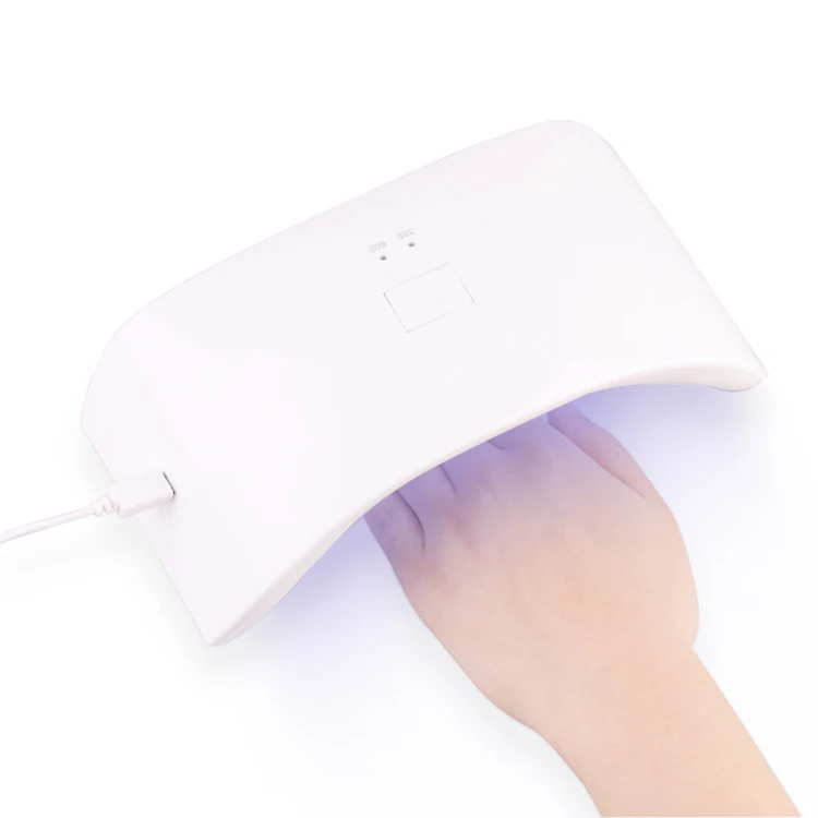 2021 portable 24w nail uv lamp mini nail dryer usb uv nail lamp led light